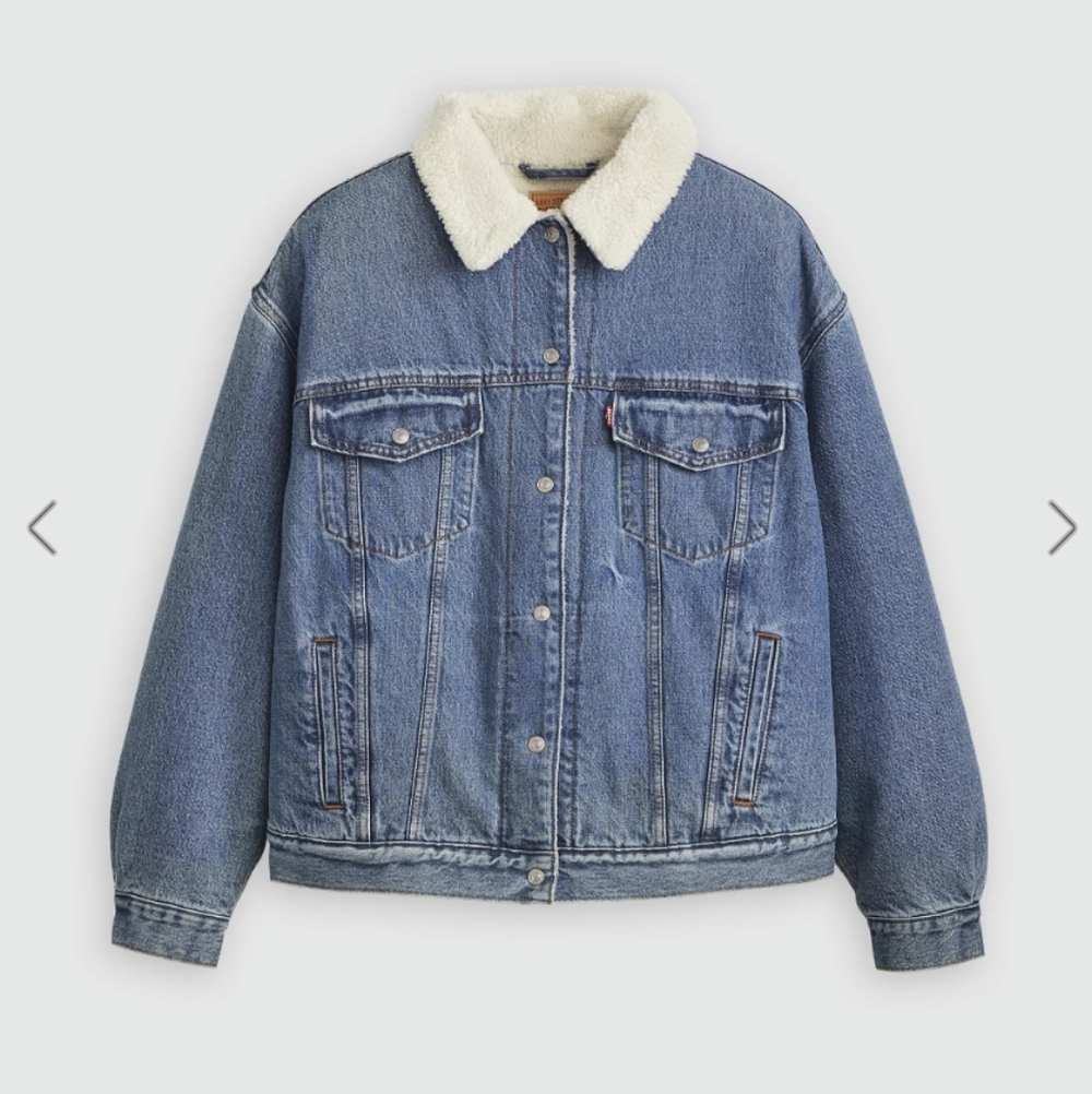 Levi’s 90'S SHERPA TRUCKER JACKET NWT